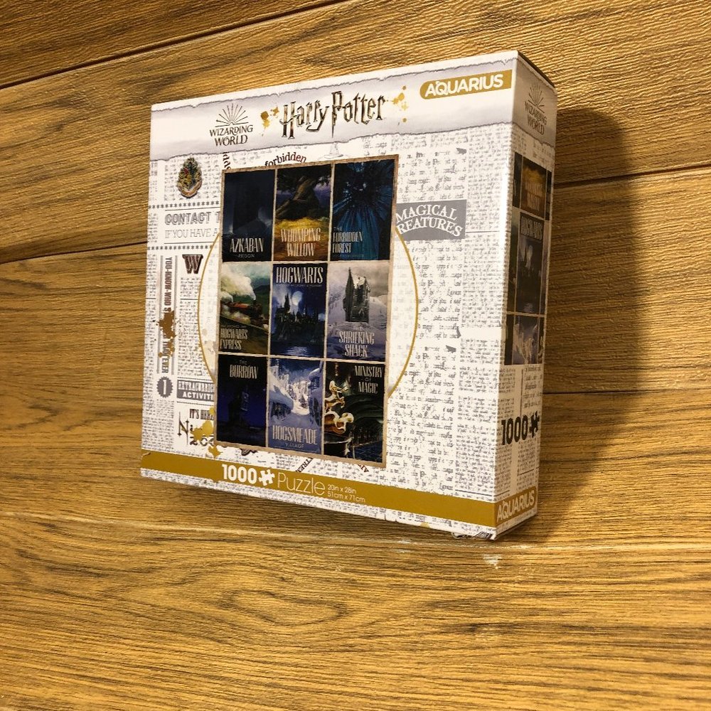 Wizarding World's Harry Potter Jigsaw Puzzle, 1000 pieces, 9 illustrations